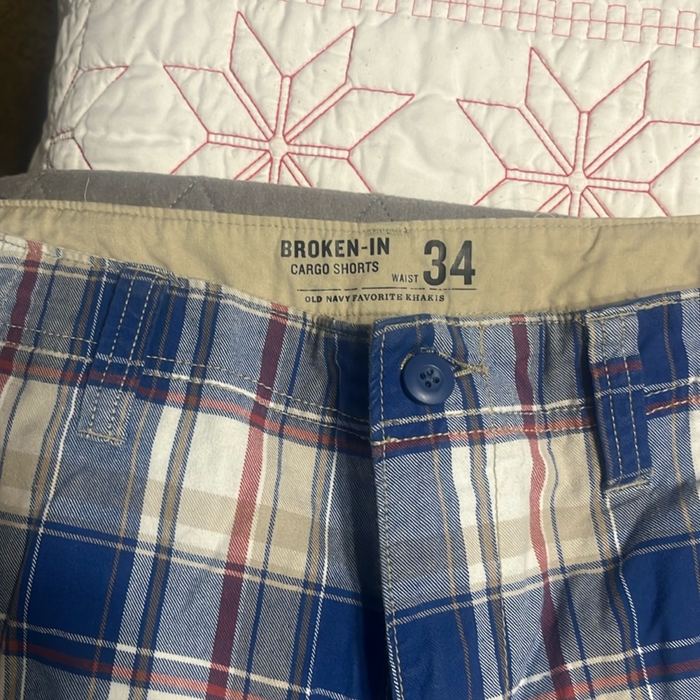 Plaid Mens shorts